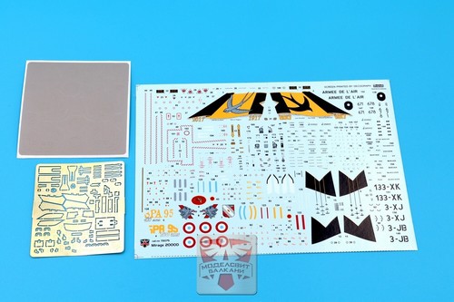 1/72 Modelsvit 72075 Mirage 2000D with SCALP EG missile Plastic model kit - Picture 13 of 16