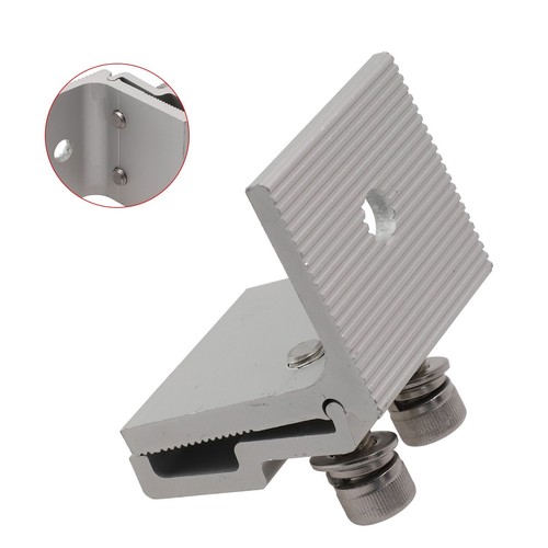Long Lasting Aluminum Standing Seam Clamps 1/4Pcs For Solar Panel-Mounting - Picture 9 of 48