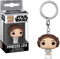 Leia Star Wars Vinyl SchlüSselanhäNger Figur Princess 53050 Funko Pocket Pop!