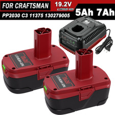 5Ah For Craftsman 19.2V 7.0Ah PP2030 C3 Lithium-Ion XCP Battery 11375 130279005