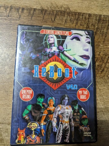 Reboot - Daemon Rising / My Two Bobs DVD 90's Canadian Anime