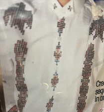 Distlefink Designs Sequin Art Kit Thunderbird￼ Kit DIY Fashion Vintage Sealed