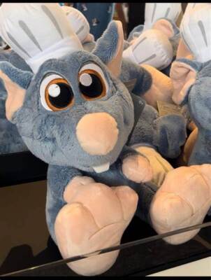 Disney World Epcot Ratatouille Big Feet Remy Plush, NEW