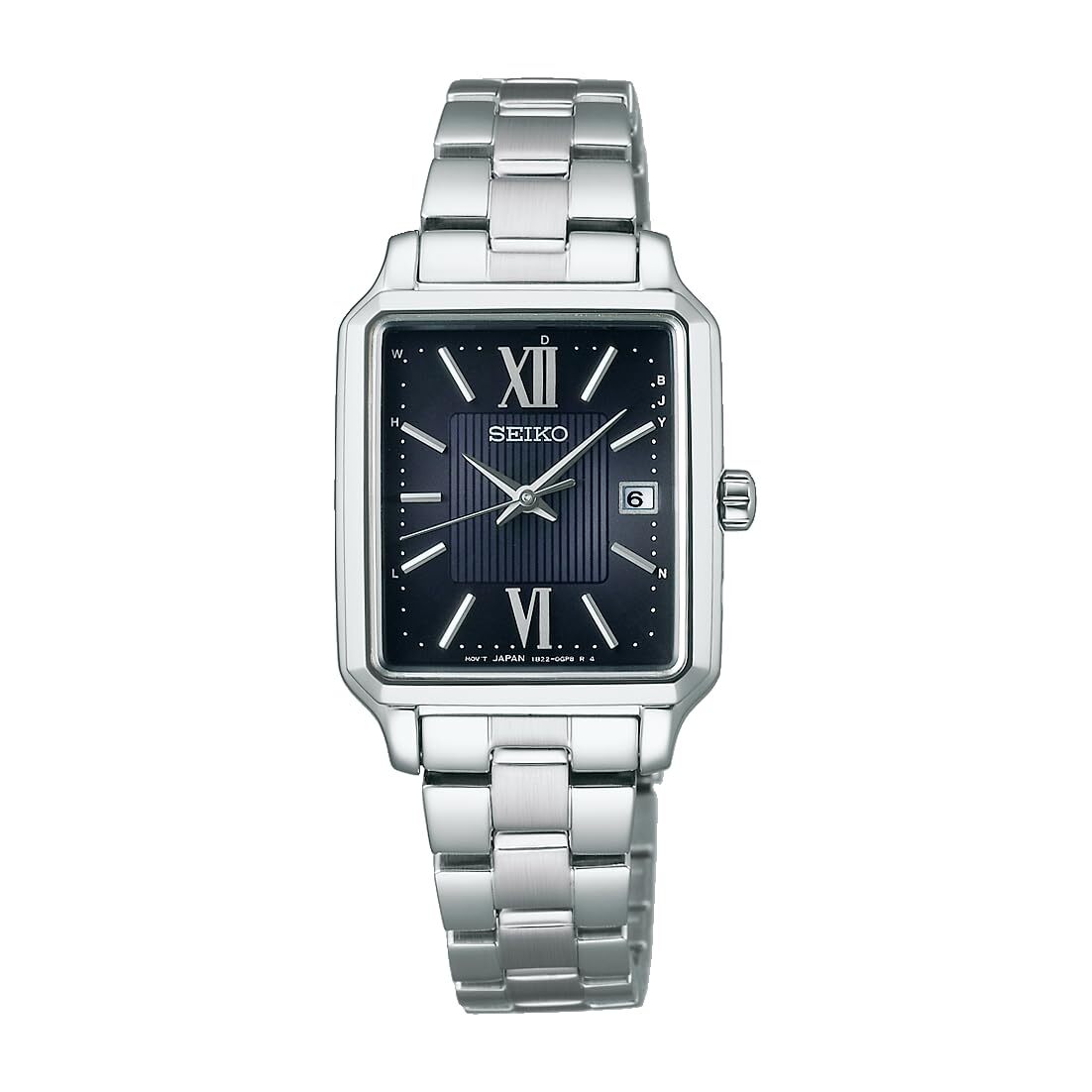 【稼働美品】　SEIKO 　セイコーセレクション　電波ソーラー SEIKO SELECTION S series SWFH140 Radio Solar Watch Silver Pink