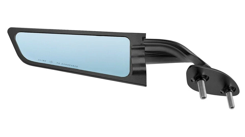 COPPIA SPECCHIETTI RIZOMA STEALTH ALLUMINIO NERO APRILIA RS 660 2020 2021 2022 - Immagine 2 di 3