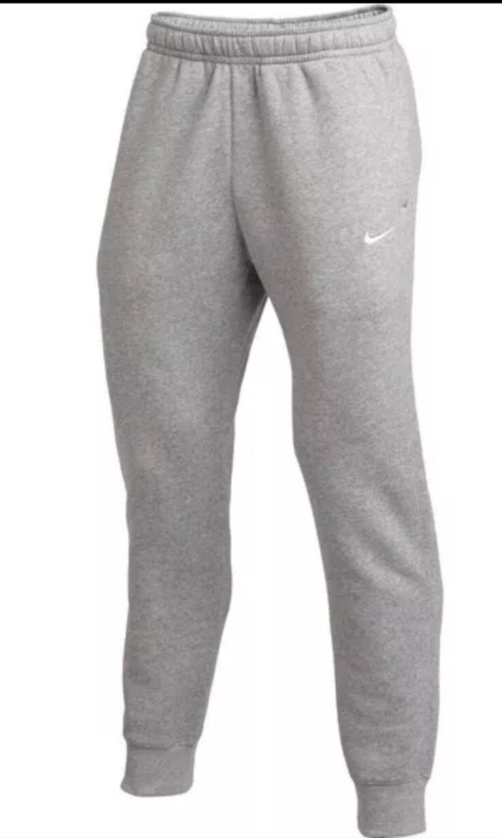 Nike Club Jogger Fleece Sweatpants Size XL Grey CJ1616 063