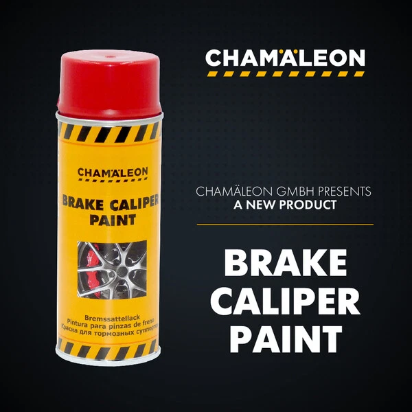 Bremssattellack Rot  6 x 400ml Spray glänzend 1K Sattelfarbe CALIPER Chamäleon - Bild 3 von 4