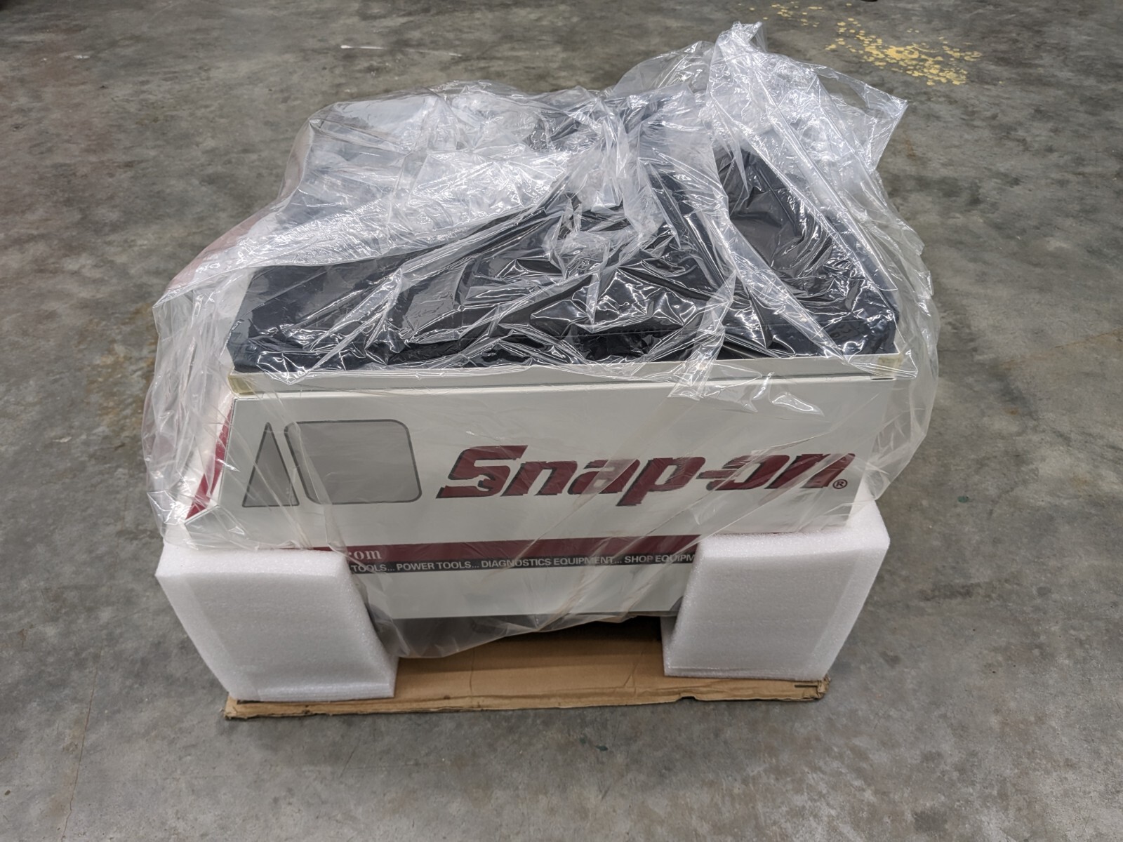 SnapOn Tool Van Truck Mechanic Seat Rolling Creeper Flip Open Lid eBay