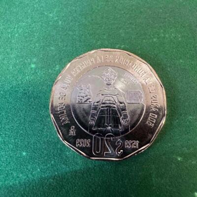 1523-2023 Mexico 20 Pesos 500 th Anniv. villa de Colima BU