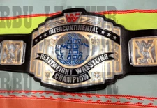 New Intercontinental Brasso Championship Belt Wrestling Adult Size 4mm Zinc