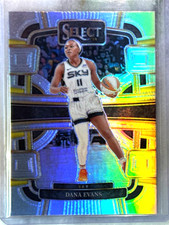 Dana Evans 2024 Panini Select WNBA  Silver Prizm Card-#73 Chicago Sky