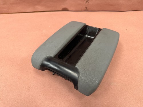 BMW E39 540I 525I M5 Front Center Console Sliding Arm Rest Cover Grey OEM #00253