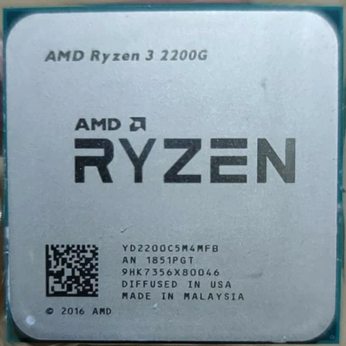 AMD Ryzen series R3-2200G R5-2400G、R3-3200G、R5-3400G、R5-3400GE、 Slot AM4 CPU- - Picture 3 of 12