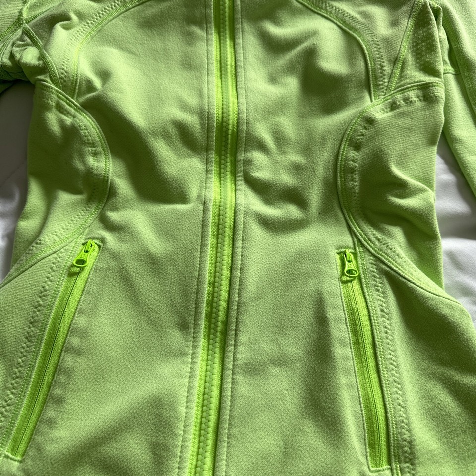 EUC Lululemon Define Jacket Size 4 Green eBay
