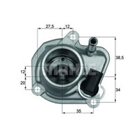 Behr Thermostat KüHlmittel Mit Dichtung 87°C TI 29 87