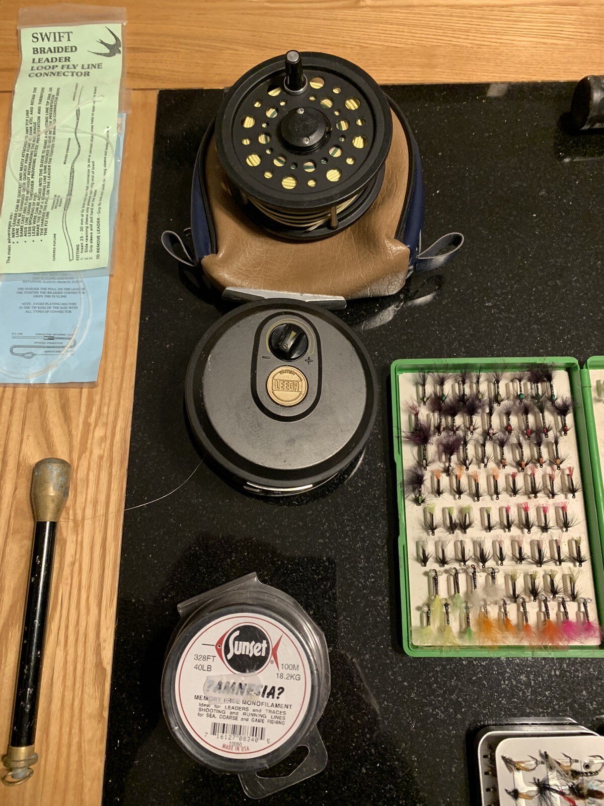 Fly Fishing Tackle Set Up (job lot 8) eBay