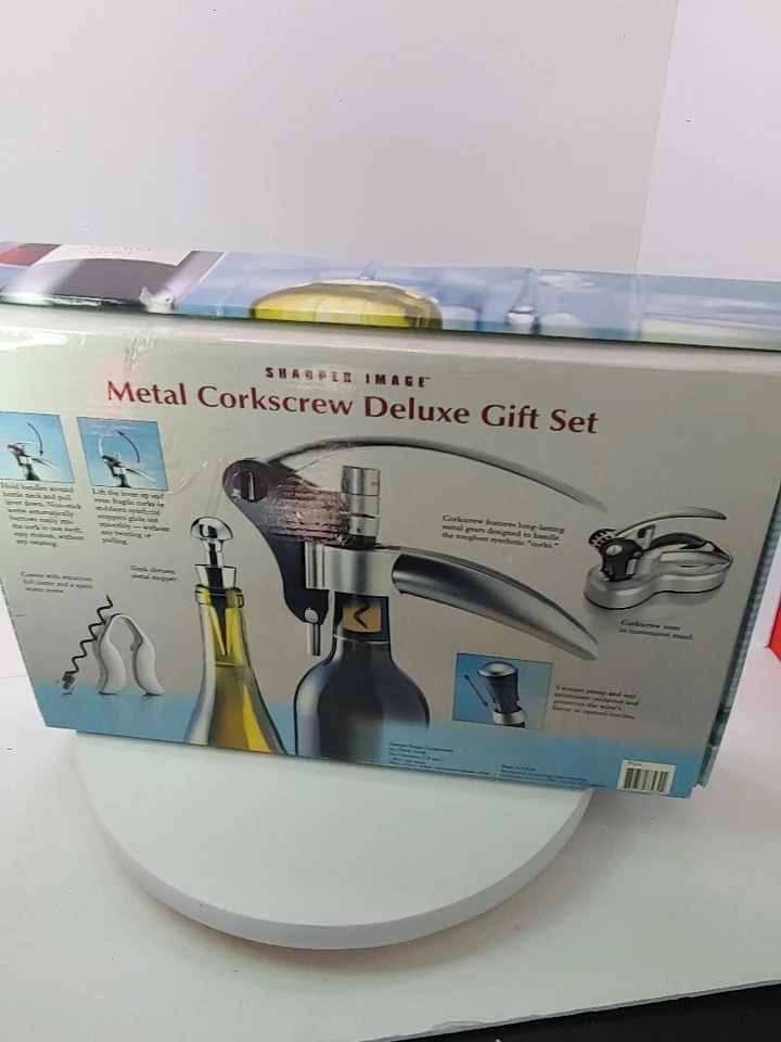 Sharper Image Metal Corkscrew Deluxe Gift Set - Image 4 of 4