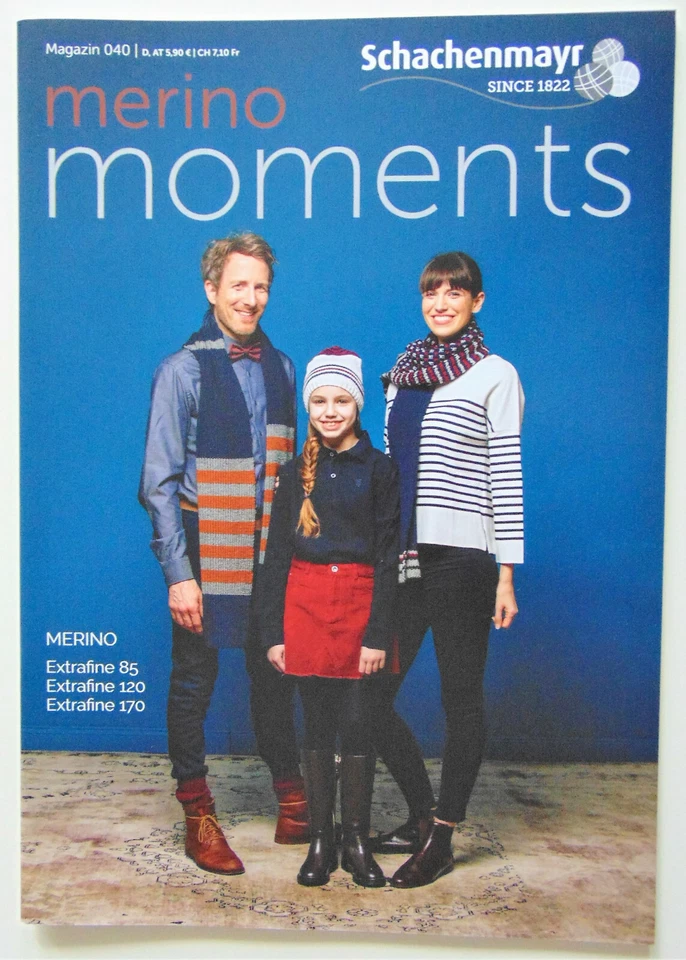 MERINO MOMENTS - Magazin N° 40 - Schachenmayr - Anleitung - Stricken - - Bild 1 von 1
