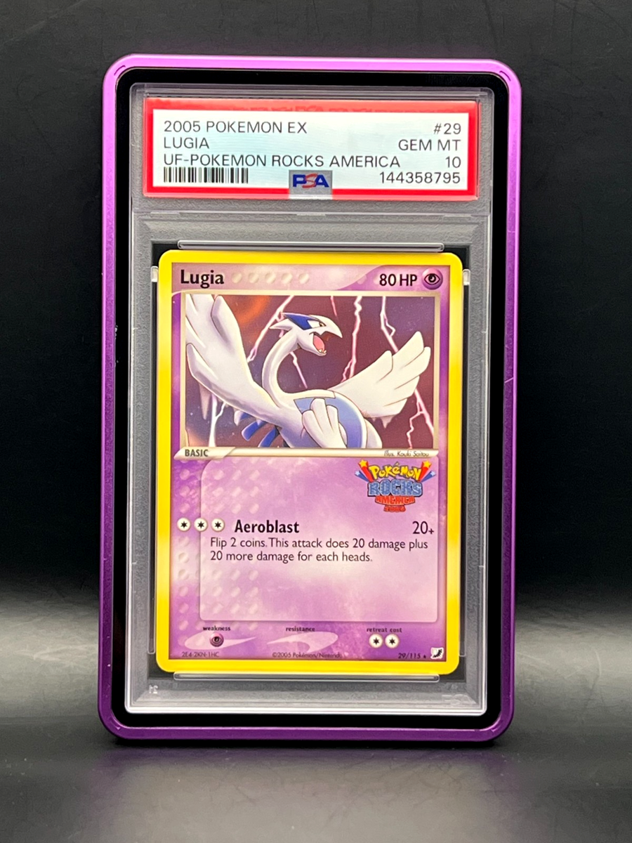 PSA 10- LUGIA #25 POKEMON ROCKS AMERICA PROMO-2005 EX UNSEEN