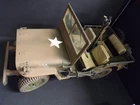 GREEN WILLYS ARMY JEEP GI JOE 12" ACTION FIGURE VEHICLE HASBRO VEHICLE 2001