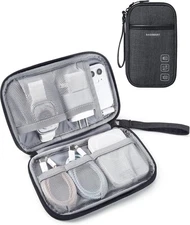 BAGSMART Electronics Organizer Travel Case, Cable Charger Cord Tech Organizer pr