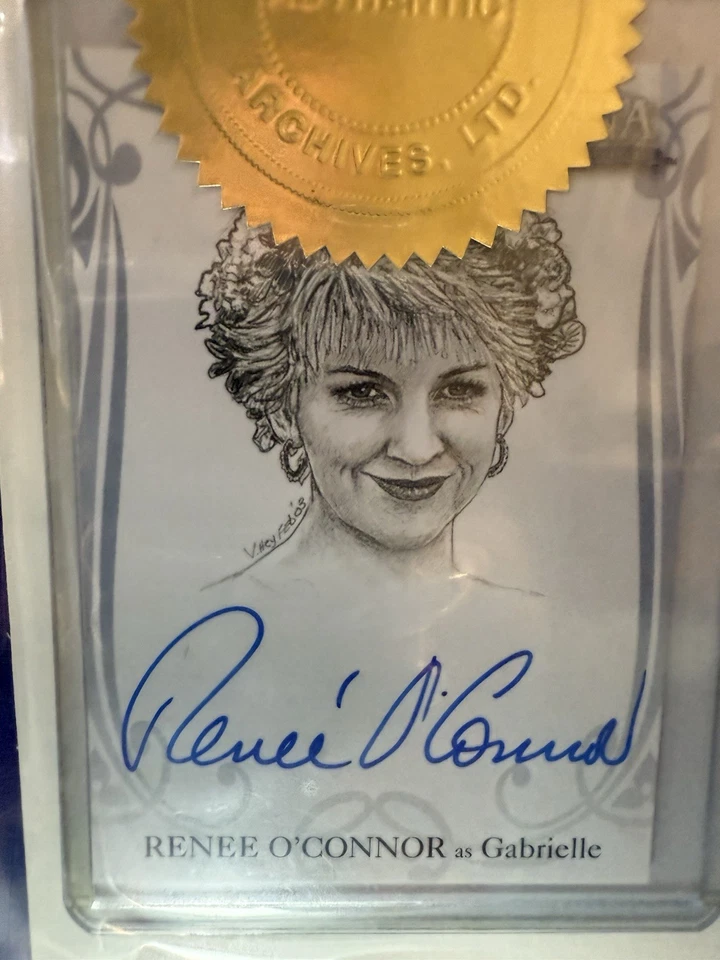 Xena Art And Images Rittenhouse Autograph Cards! Xena And Gabrielle - Image 3 of 4