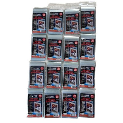 Ultra PRO One-Touch Resealable Bags 100ct Clear Standard Polypropylene Lot Of 24