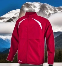 Warrior MOTION Senior Adult RED Full Zip Hockey Warm Up Jacket MENS XL Coaches
