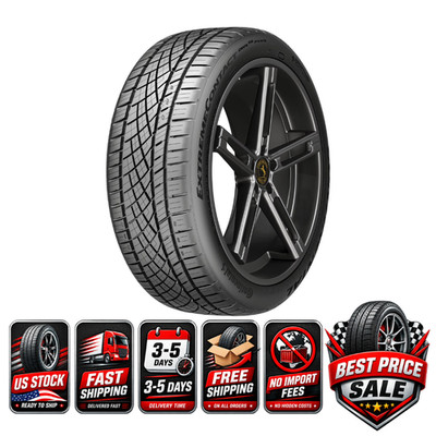 (QTY 1) Continental ExtremeContact DWS06 PLUS 225/40ZR18 92Y XL All Season Tire