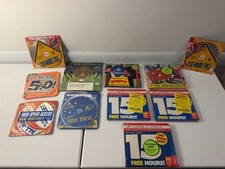 Vintage AOL America Online CD Software Lot 15 50 250 Hours 1990s Internet SEALED