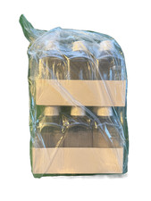NALGENE 2L Square PETG Media Bottles with Closure 2019-2000 (12/Case)