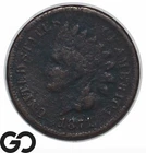1871 Indian Head Cent Penny