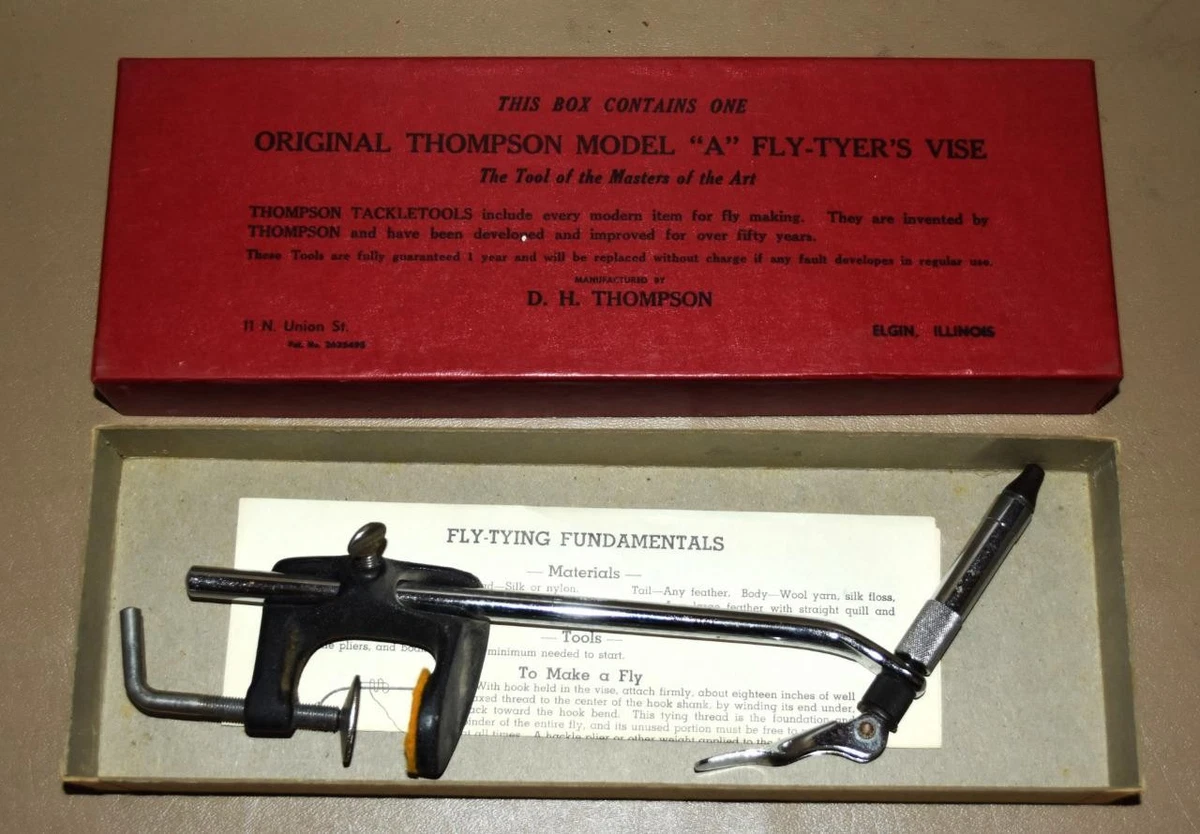 Thompson Vise In Fly Tying Vises & Tools for sale | eBay