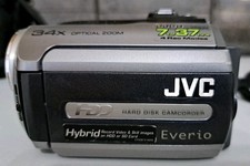  Read JVC Everio 30GB Hard Disk Digital Camcorder GZ-MG130U AC Adapter, SD card