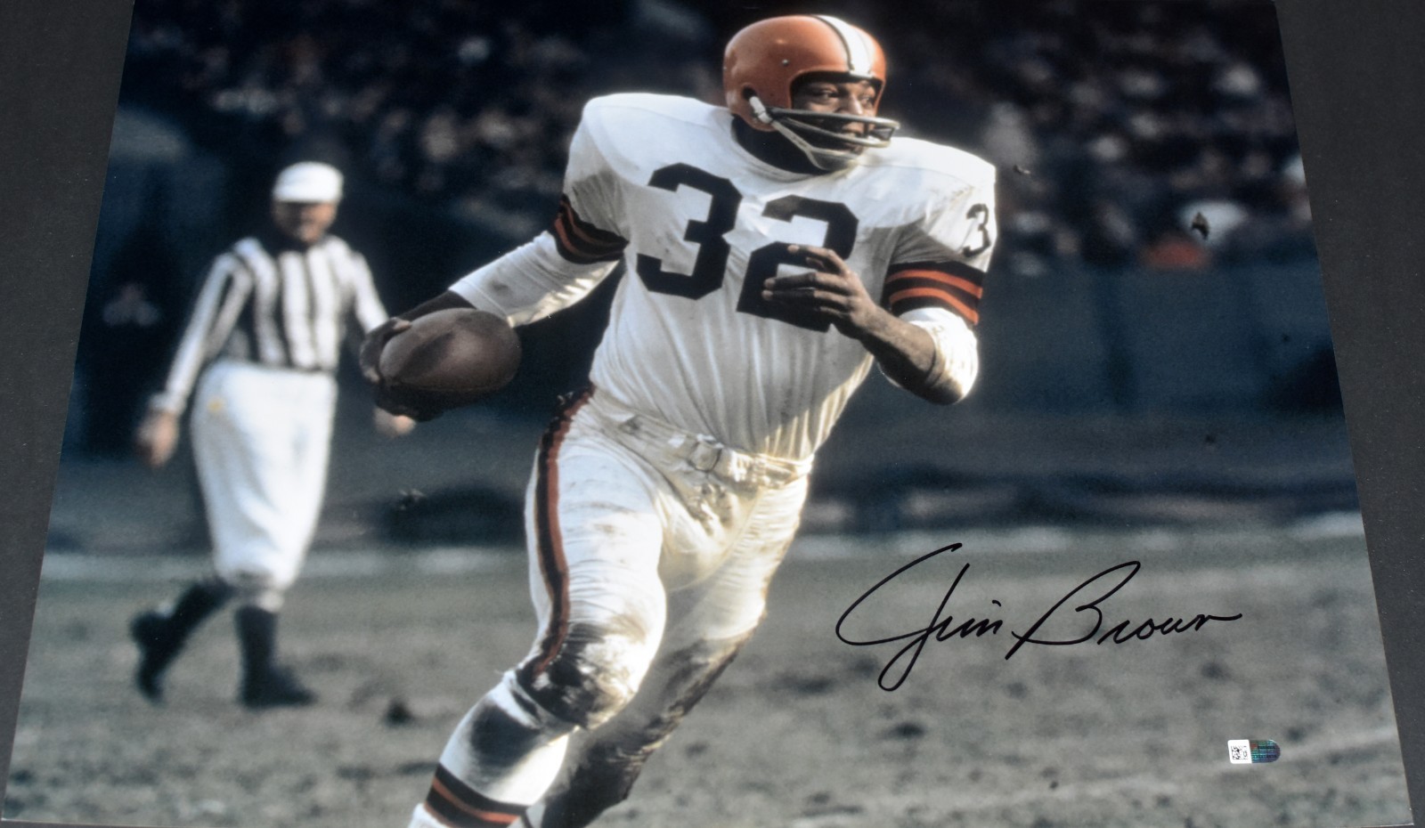 Jim Brown Autographed Signed Cleveland Browns 16x20 PHOTO FANATICS 