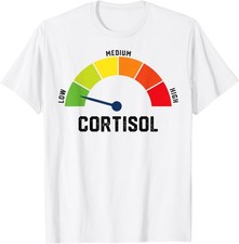 Low Cortisol Levels v Meme T-Shirt