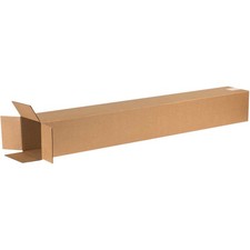 6" x 6" x 48" Tall Cardboard Corrugated Boxes Lot of 25