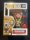 Star Wars Zuckuss Catherine Munro Autographed Funko pop ￼