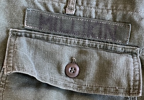 Vintage Original USN OG-107 Cotton Sateen Type 1 Pants Mens 36x33 Zipper History - Picture 4 of 23