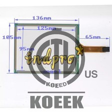 1PC For Touch Screen Glass Panel TP-061F-05