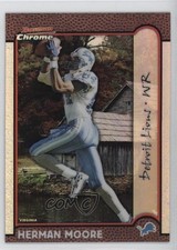1999 Bowman Chrome Interstate Refractor 86/100 Herman Moore #56 9bp