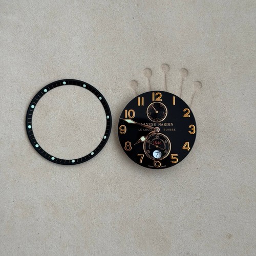 Authentic Ulysse Nardin Marine 41mm Movement Dial Hands Bezel