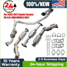 For Toyota Tacoma V6 4.0L Catalytic Converters 2005-2011 (4WD MODELS ONLY)