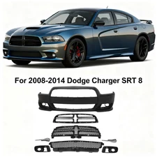For Dodge Charger 2008-2014: Primed Cover & Grille Kit