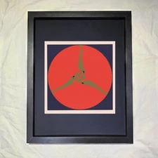 Ernest Trova "Untitled" CUSTOM FRAMED Art