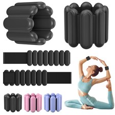 Wrist  Ankle Weights Set of 2, Adjustable 1lb Each for Women, Silicone