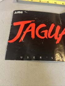 Vintage Rare Atari Jaguar system console manual Only  USER&rsquo;s GUIDE