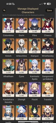 a genshin impact account 