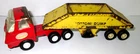 Vintage Tonka Bottom Dump Truck & Trailer Pressed Steel Toy 1970s