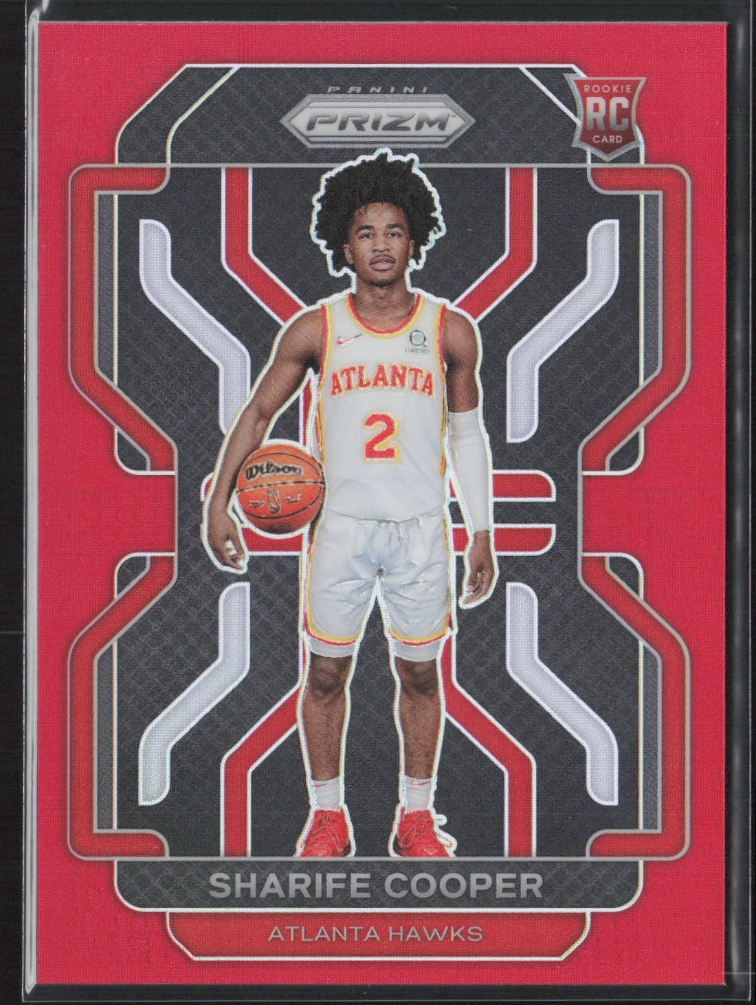 2021-22 Panini Prizm #280 Sharife Cooper Red #/299 Rookie RC